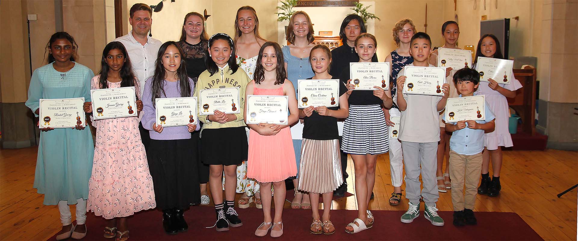 European Violin Academy Student Concert 2023