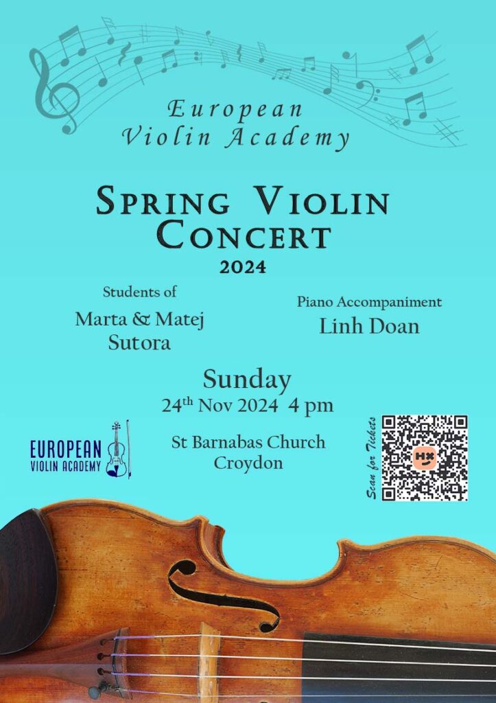 European Violin Academy Spring Concert 2024